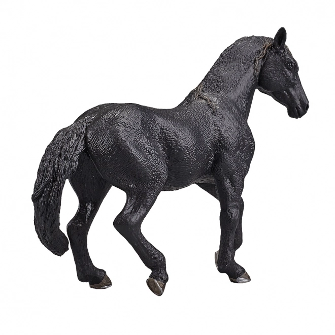 Andalusisches Pferd Schwarz Figur