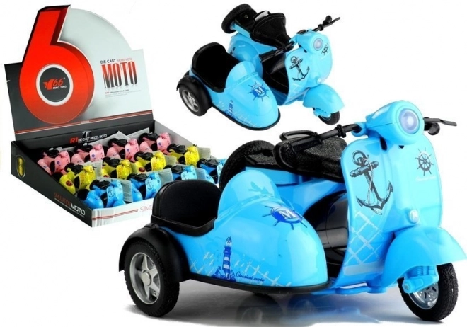 Leuchtendes Motorrad mit Spielsounds