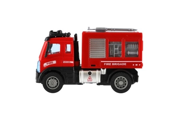 Feuerwehr Auto mit Rückziehmotor