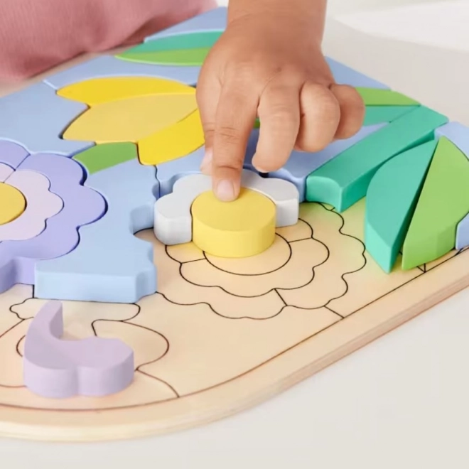 Holzpuzzle Blumen von Fisher-Price