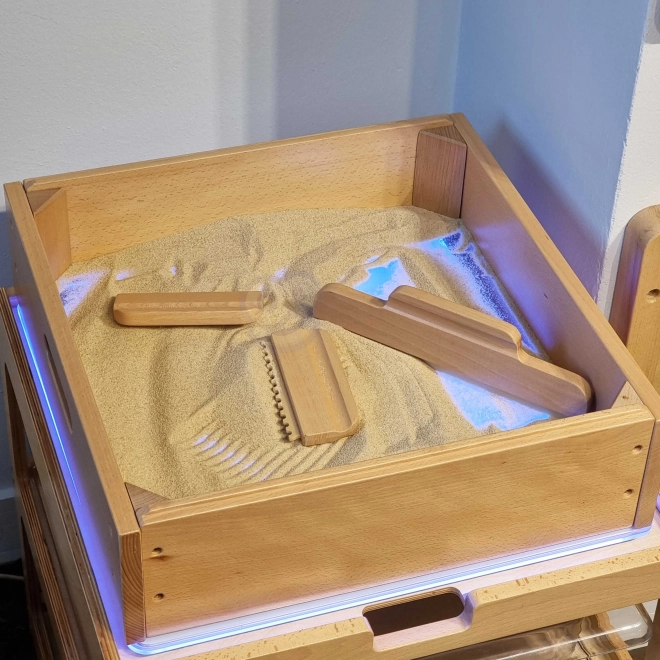 Masterkidz Lichtrahmen und Sandspiel-Set