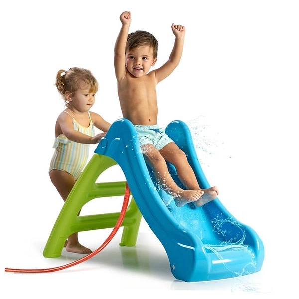 Gartenrutsche für Kinder mit Wasseranschluss FEBER