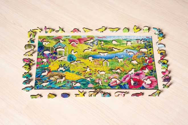 Ravensburger Dřevěnes Puzzle Wildgarten 500 Teile