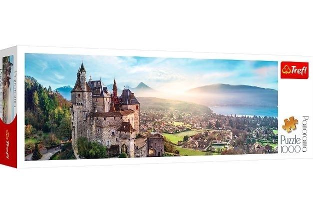 Trefl Puzzle Panorama Schloss Menthon Frankreich