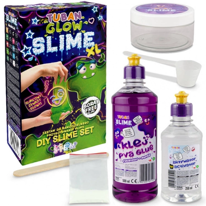 Super Slime Set - Leuchtet im Dunkeln XL