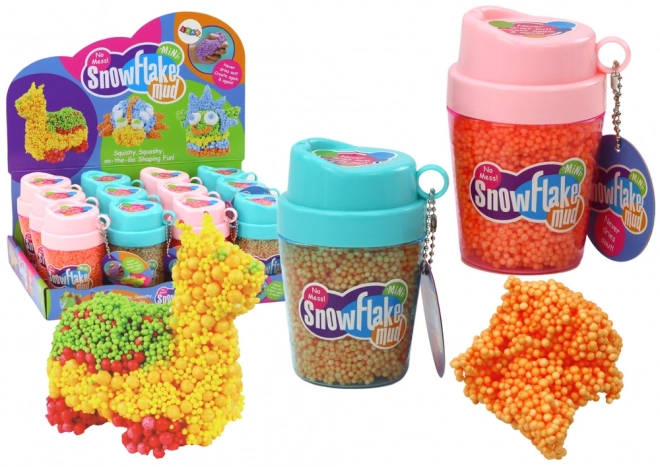 Squishy Styroporkugeln in Orangem Becher