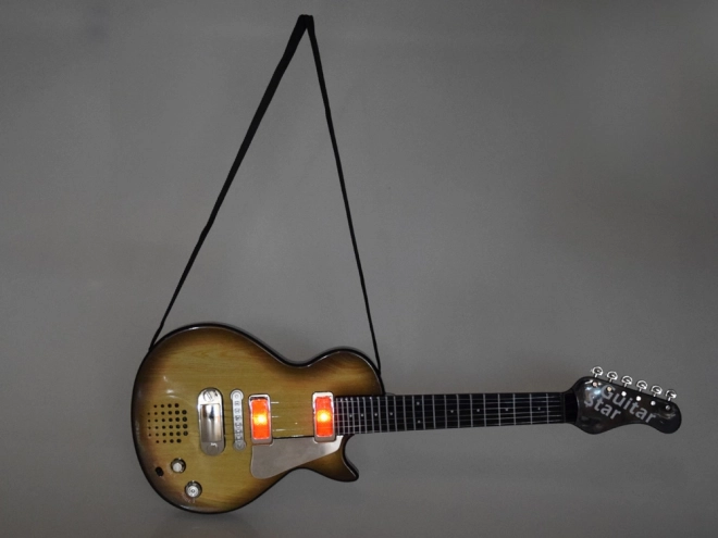 Kinder Elektro-Gitarre mit Licht und Musik