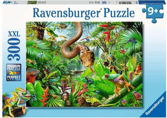 Ravensburger Puzzle Reptilien und Amphibienland XXL 300 Teile