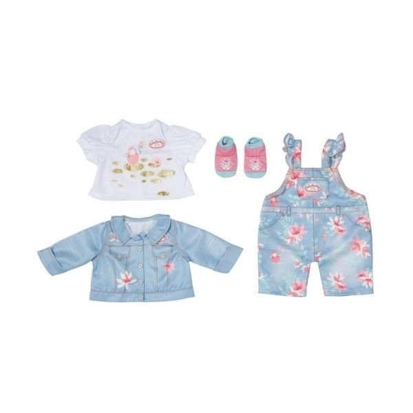 Deluxe Jeans Outfit für Baby Annabell