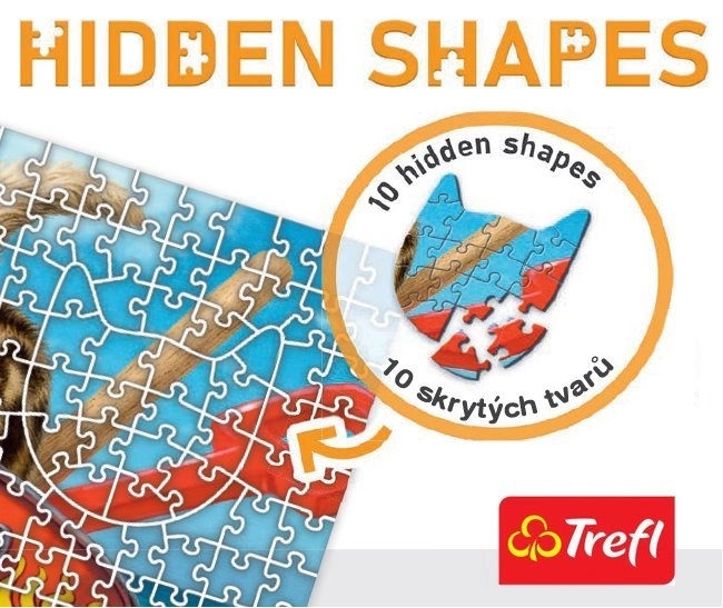 Verborgene Formen Katzenurlaub Puzzle von Trefl