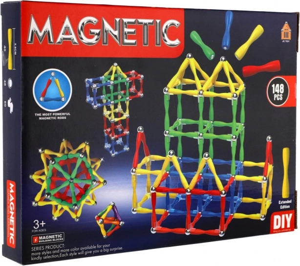 Magnetischer Baukasten für Kinder 148 Teile