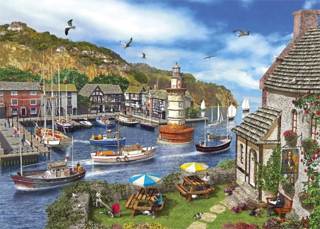 GIBSONS Puzzle Leuchtturmbucht 1000 Teile