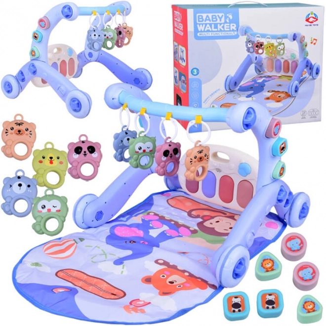 Lernmatte und Lauflernhilfe für Babys 3in1