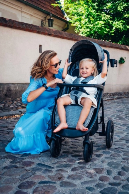 Leichter Sportkinderwagen MoMi MIYA Grau