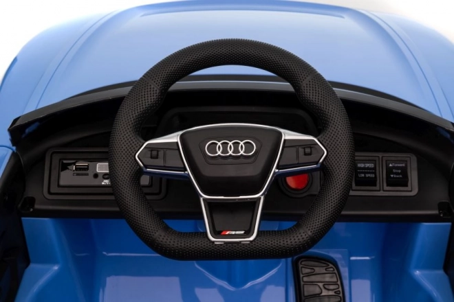Elektroauto Audi E-Tron GT Blau