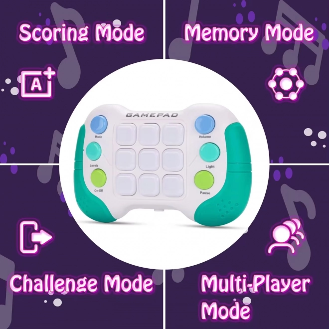 Elektronisches Geschicklichkeitsspiel Pop-it Fidget Spielkonsole von Woopie