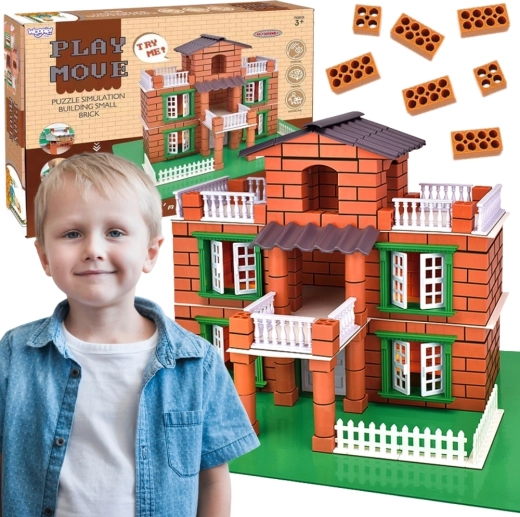 Woopie Ziegel-Baukasten – Villa, 357 Teile
