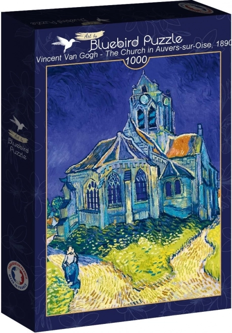 Puzzle Kirche von Auvers-sur-Oise von BLUEBIRD 1000 Teile