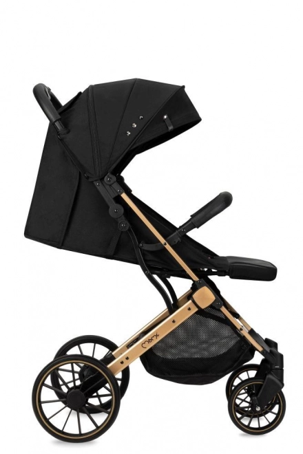 Sportlicher Kinderwagen MoMi Estelle Dakar Schwarz Ginko