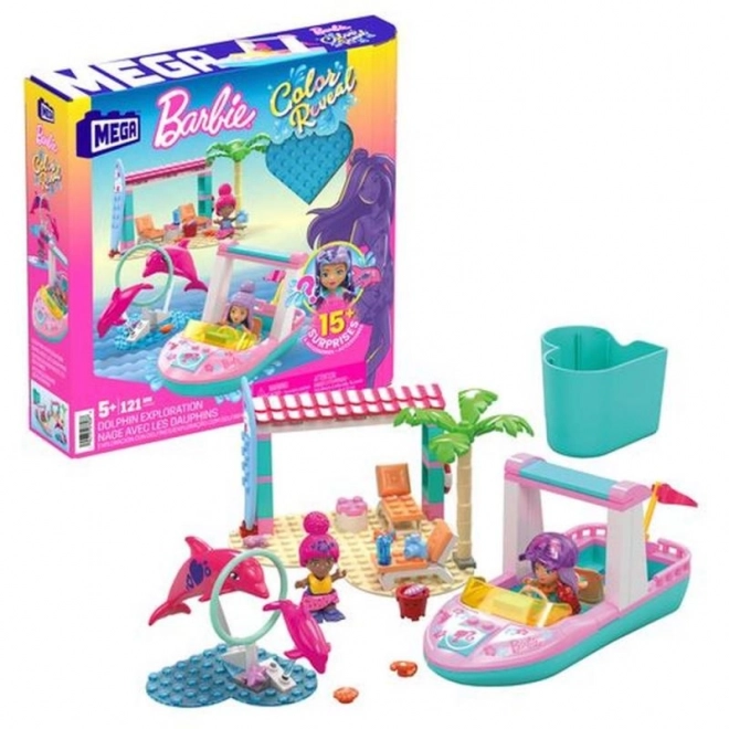 Mega Bloks Barbie Delfin Abenteuer