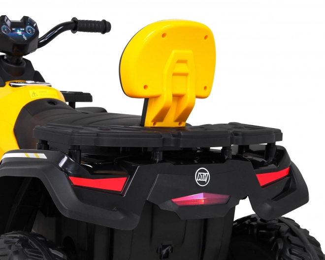 Quad XT-Speed für Kinder Gelb + 4x4 + EVA + langsamer Start + Radio MP3 + LED-Diode