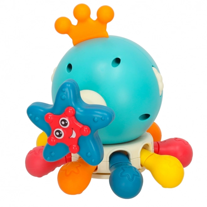 Sensory-Oktopus-Spielzeug für Babys Blau