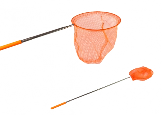 Faltbares teleskopisches Insektennetz 85 cm orange