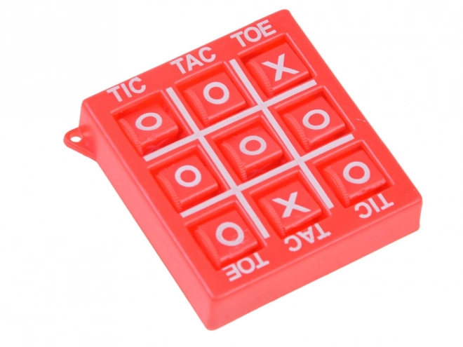 Tic Tac Toe Spiel für Kinder in der Taschenversion