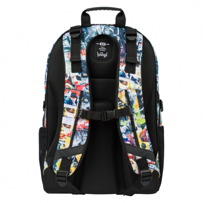 3er-Set Skate Batman Comics: Rucksack, Etui, Beutel