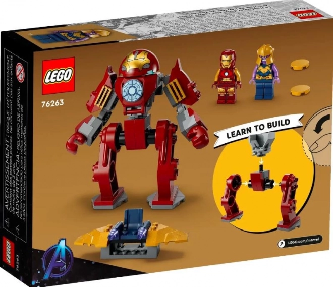 Iron Man Hulkbuster gegen Thanos LEGO Bausatz