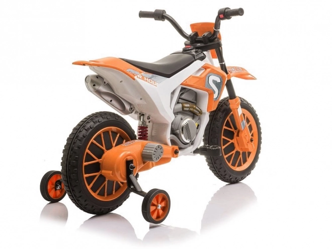 Elektrisches Motorrad für Kinder - Orange