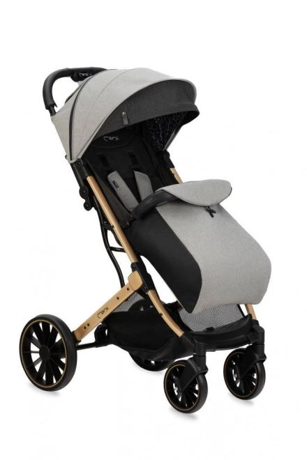 Sportlicher Kinderwagen MoMi Estelle Dakar Schwarz Ginko