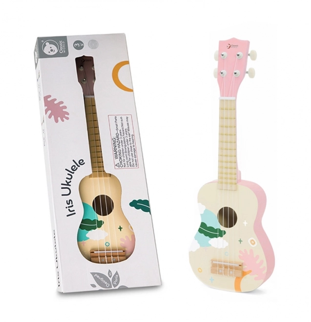 Klassik World Holz-Ukulele für Kinder - Rosa