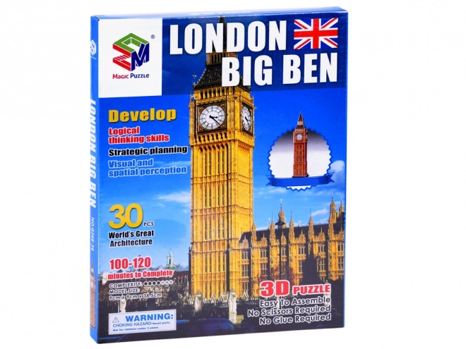 3D Puzzle Big Ben London