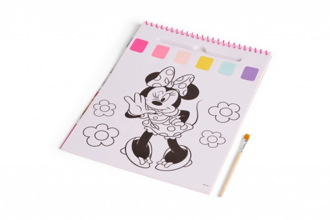 Disney Minnie Malbuch mit Wasserfarben