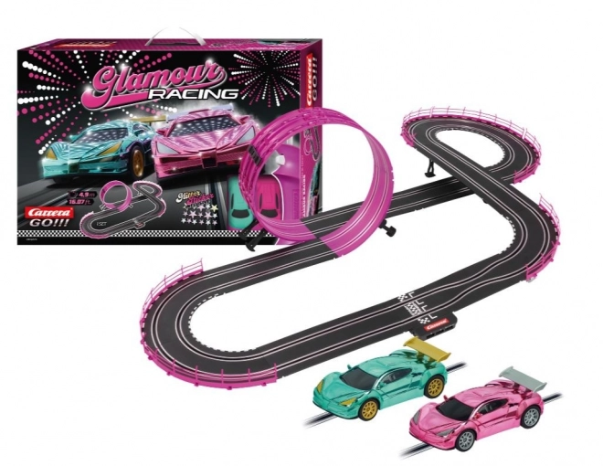 Tor Carrera GO!!! Glamour Rennset mit Auty Girls Power 4,9m