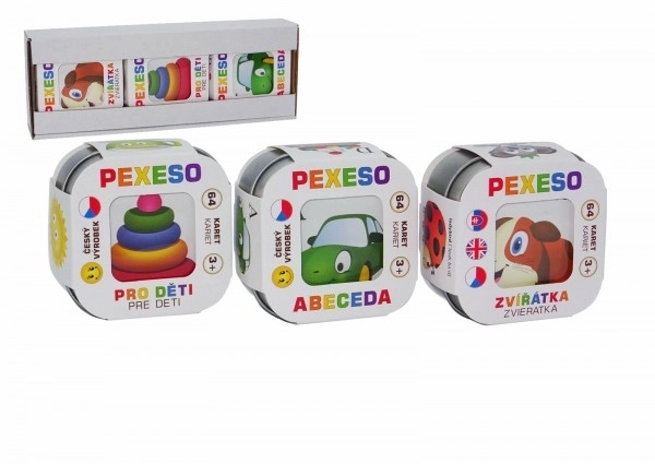 Pexeso Abeceda, Zvířátka, Für Kinder Gesellschaftsspiel