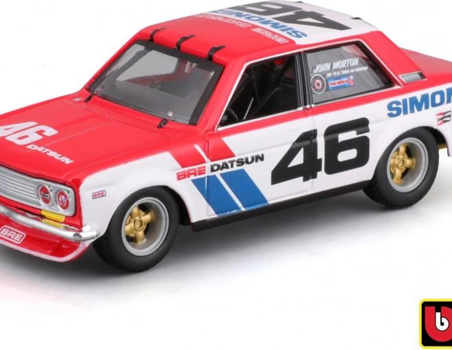 Bburago Rennwagen Datsun 510 Modell