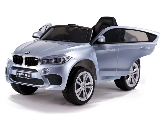 BMW X6 Elektroauto für Kinder Silber