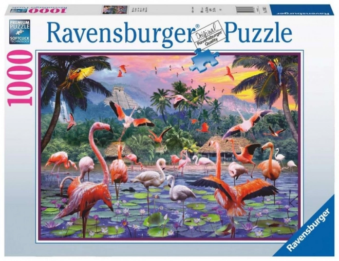 Ravensburger Puzzle Flamingos