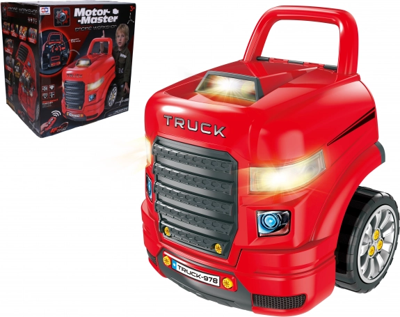 Motor-Schraubset RC mit Fernbedienung 40×39×47 cm – LKW