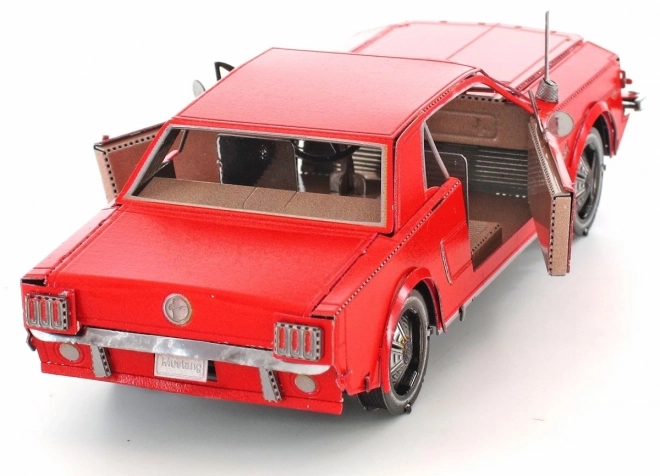 Metal Earth 3D Puzzle Ford Mustang 1965 Rot