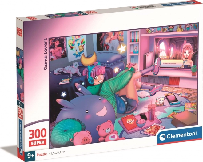 Clementoni Puzzle Gaming-Fans 300 Teile