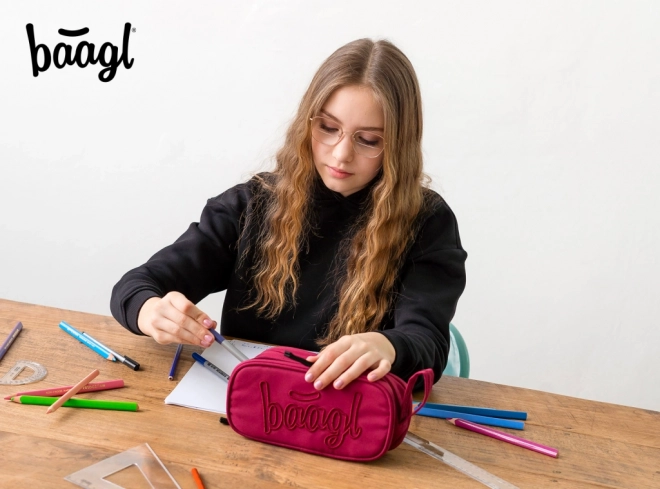 Studenten-Federmappe Baagl Ruby