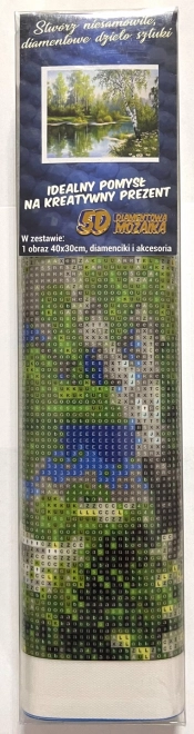 Diamantmalerei Frühling Landschaft 30x40cm