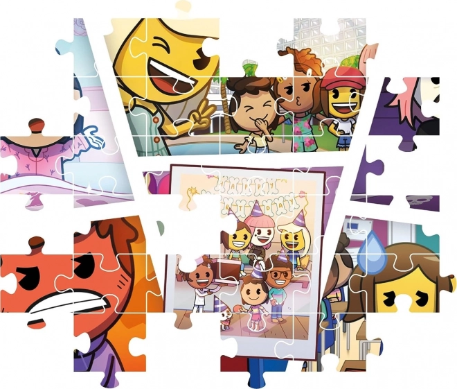 Puzzle Emoji Stadt von Clementoni