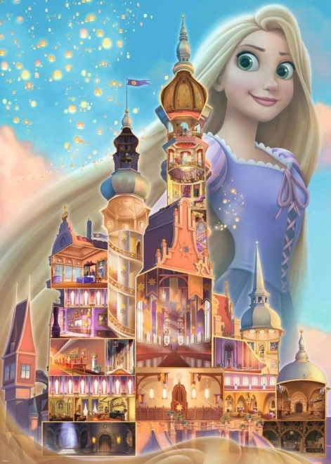 Ravensburger Puzzle Disney Rapunzel Schloss 1000 Teile