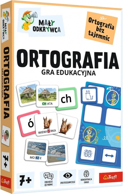 Spiel Orthografie Mały Odkrywca Trefl