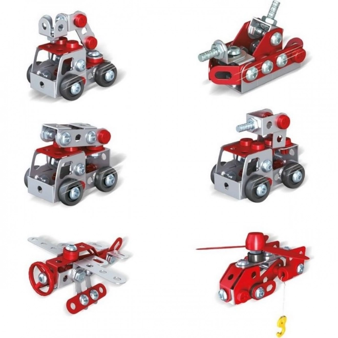 Baukasten Kleiner Mechaniker - Feuerwehrfahrzeuge – Flugzeug