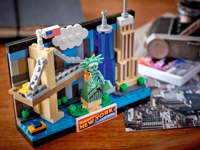 Lego Postkarte New York